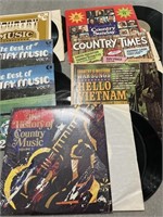 use vintage vinyl country, music featuring Johnny
