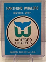 Hartford Whalers 79/80 Team Checklist NRMINT-MINT+
