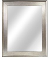 23 in Two-Tone Framed Mirror