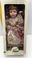 16" SEYMOUR MANN PORCELAIN DOLL IN BOX