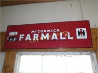 Metal McCormick FARMALL Sign