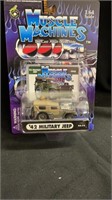 muscle machine ls die cast ‘42 military jeep