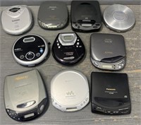 (10) Compact Disc Walkmans