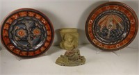 Pottery Plates & sculptures
