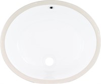 OFFSITE MSI 15 inch x 12 inch Oval Porcelain