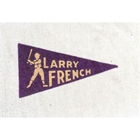 1930's Larry French Baseball Mini Pennant
