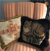 Handmade Needlepoint Pillows