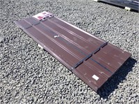 8'x3' Brown Metal Roof Panels