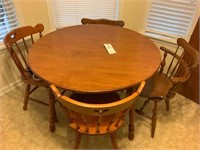 41" round dinette table