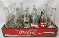 Coca Cola Crate Pop Bottle Lot Ionia Kool Aid O-So