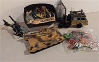 Military Toy Lot & More
