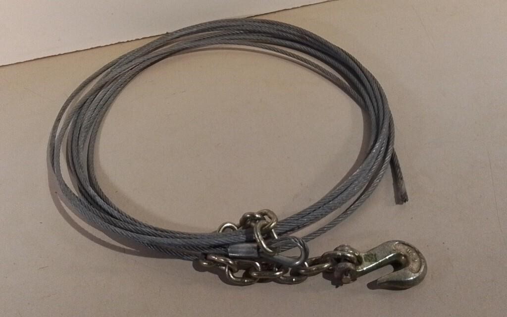 Metal Wire W/ Chain & Hook