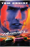 Days of Thunder Poster Autograph