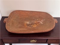 Antique dough bowl 26”x15”