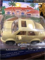 Three Chevron cars new in the package