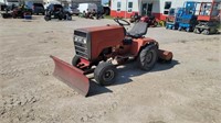 Massey Ferguson Garden Tractor w/ Tiller, Blade