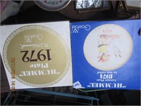 2 Goebel Collector Plates 1972 & 1974