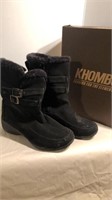 Khombu Winter Boots, Women’s Size 10, Leather