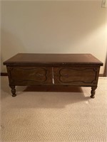 Old Chest with Folding Top
