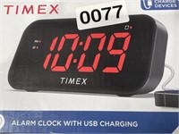 TIMEX ALARM CLOCK RETAIL $20