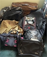 Assortment of Duffle and Garment Bags