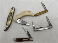 Vintage pocket knives