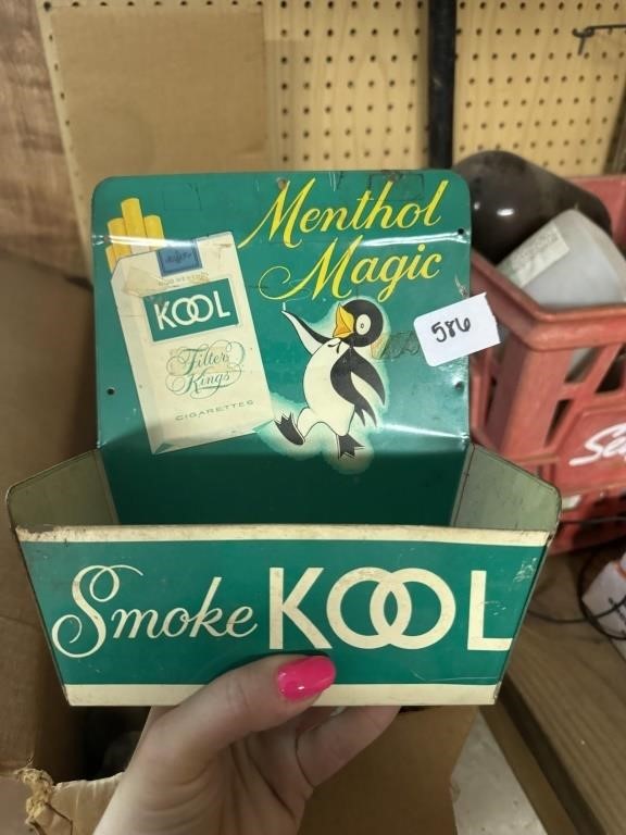 Vintage Cool Cigarettes Store Display