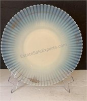 Vintage Opalescent Cake Platter 10-3/4” R