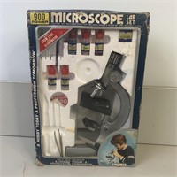 Vintage Microscope Lab Set S-214-SZ