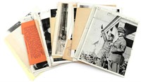 MUSSOLINI HITLER TROOP RELATED PRESS PHOTOGRAPHS