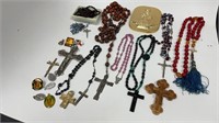 Vintage Rosaries, Carnelian Rosarie