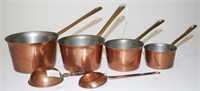 Set of graduated copper measures