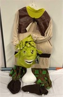 Men Full Shrek Costume