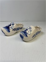 Vintage Holland Porcelain Hand Painted Shoes