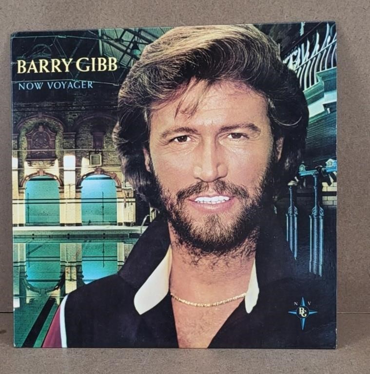 1984 Barry Gibb Now Voyager Record Album