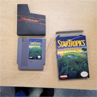 NES Star Tropics Box and Cartridge