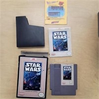 NES Star Wars Complete in box