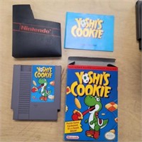 NES Yoshi's Cookie Complete in box