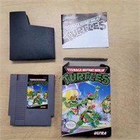 NES Teenage Mutant Ninja Turtles Complete in Box