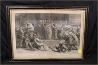 Antique Etching 1816 by T. Holloway "To the King