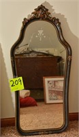 Antique wall mirror - very nice, but with