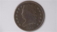 1835 Half Cent