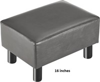 YOUDENOVA 16 inches Footstool Ottoman with Stable