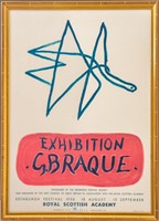 Georges Braque Exhibition Lithograph Poster