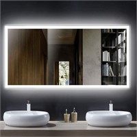 Dimmable Antifog LED Bathroom Mirror