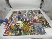 Plusieurs comic books dont Plastic man, Fatale et