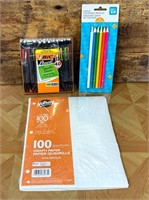 Pencils / Graph Paper Lot