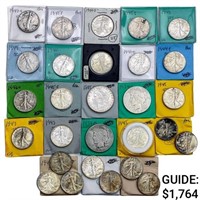 [28 Coins][1885 - 1946] Varied US Coinage