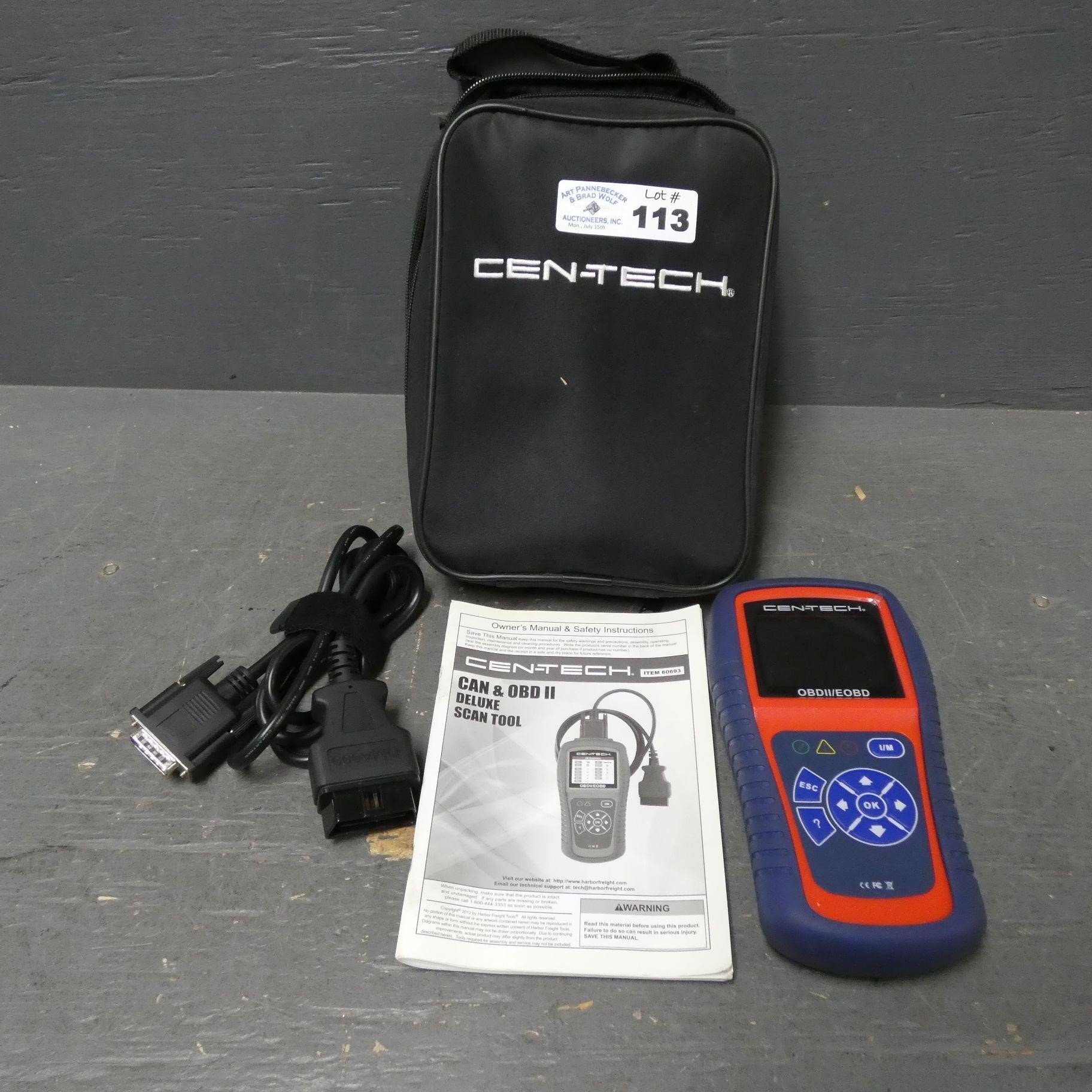 Cen-Tech Can & OBD II Deluxe Scan Tool