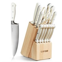 WFF4270  CAROTE Knife Set with Block 14 Pieces